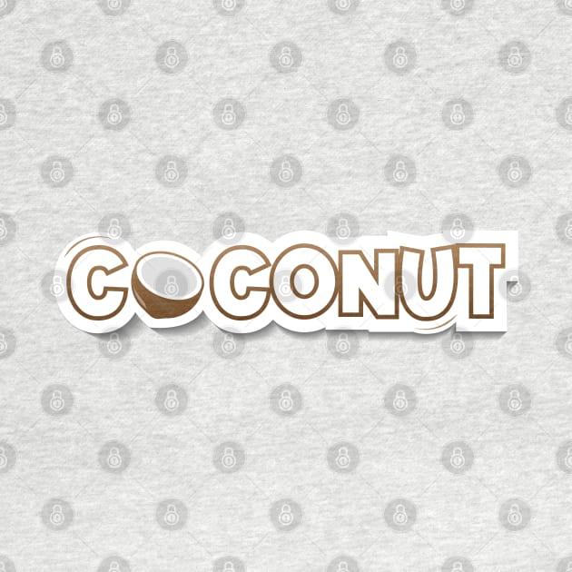 Coconut Text by dewarafoni